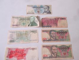 Polnische Banknoten
