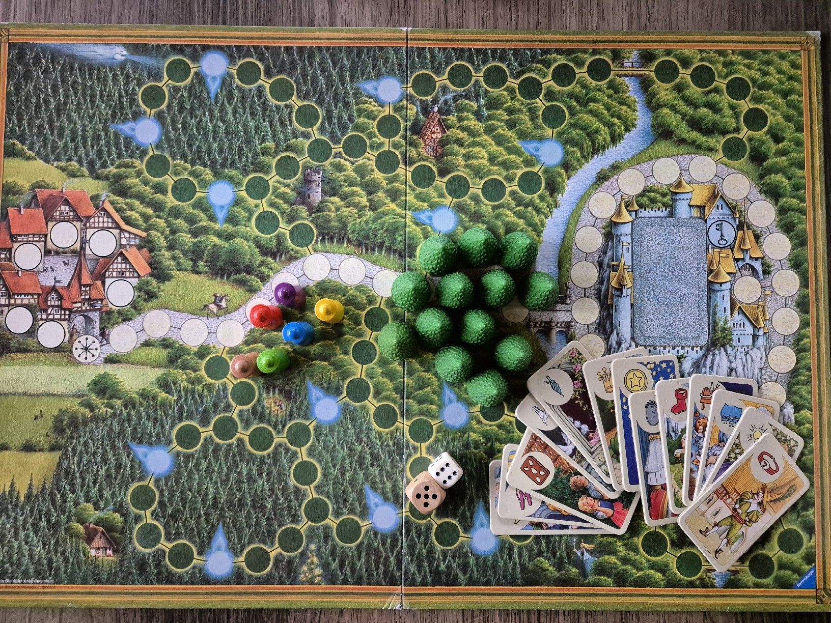 Ravensburger Giochi: Spiel Sagaland 1981/1982 – Usato da Villmergen venduto da MONCHHICHI 6