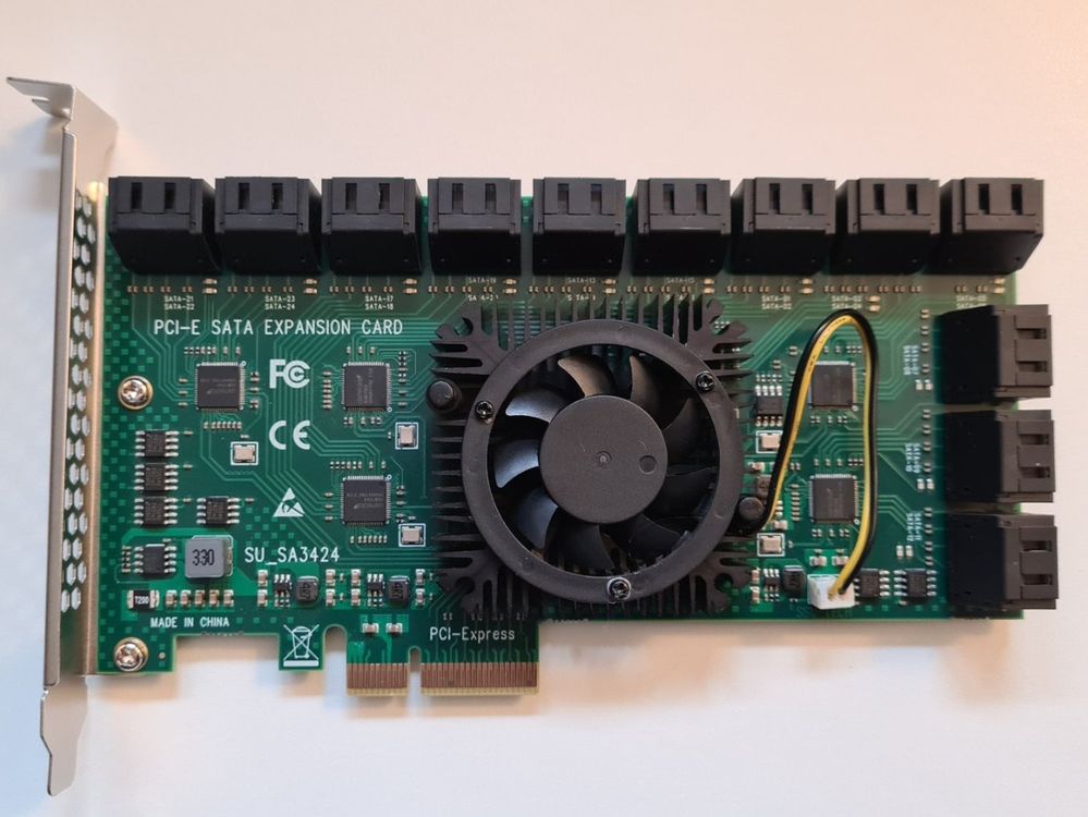 24x SATA-Controller | SATA 3 | PCI-E (Gebraucht) in Guntershausen für ...