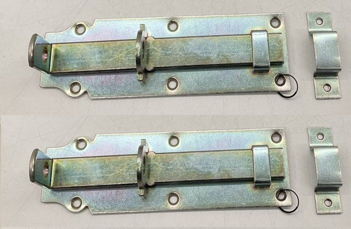 Lucchetti: 2 Stück Schlossriegel 200x64mm – Nuovo (secondo la descrizione) da Uerkheim venduto da Kaufoption