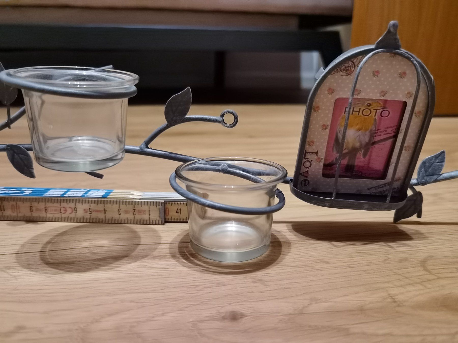 Tutte le decorazioni: Wanddeko, Teelichthalter, Lichterkette mit LED, Vögel – Nuovo (secondo la descrizione) da Heinrichswil venduto da frankie19860 3