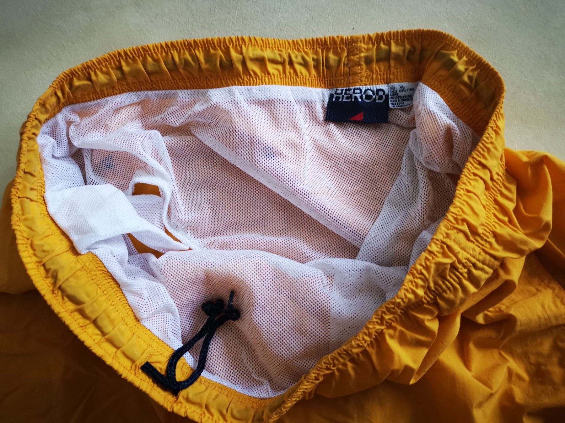 Badehosen: Short de bain HEROD jaune, taille XL – Gebraucht aus Courtepin von Marisou2 3