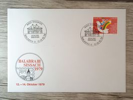 TR51 Enveloppe + Timbre Suisse 1979