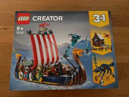 LEGO Creator 31132 Wikingerschiff mit Midgardschlange *NEU*