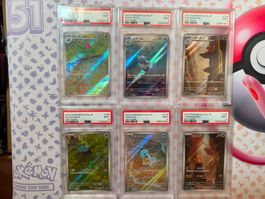 Pokemon 151 Starter Set PSA 9 JP