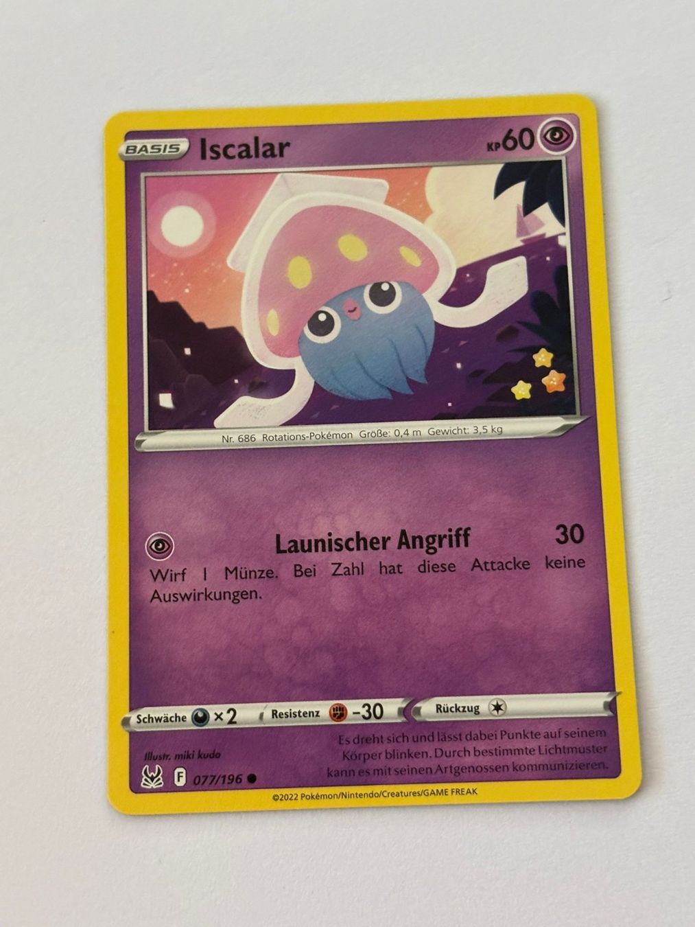 Pokémon Carte collezionabili: Iscalar 077/196 – Usato da Herisau venduto da Seyashop_2