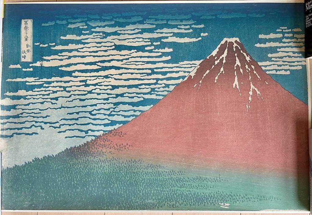 Foto & Immagini: Hokusai - Roter Fuji – Nuovo (secondo la descrizione) da Zürich venduto da ivo_p5jx