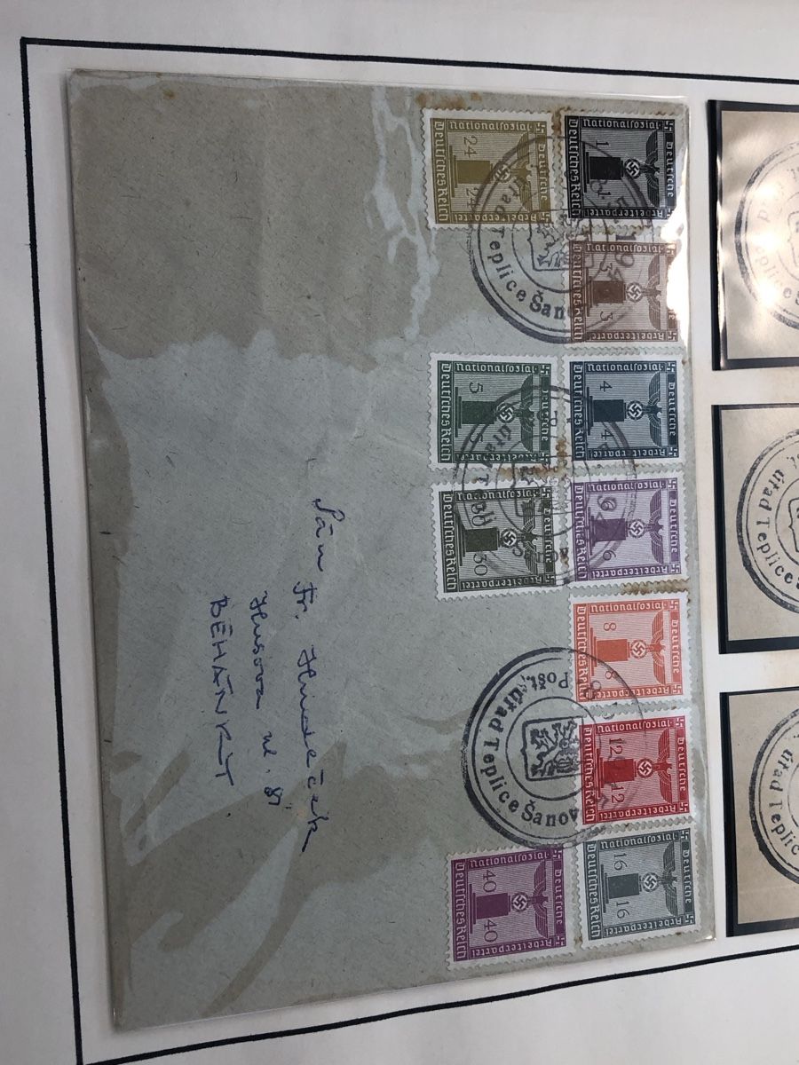 Alle Briefmarken: Sammlung Tschechische FELDPOST 1942 !!! – Gebraucht aus Lufingen von Rac0 5