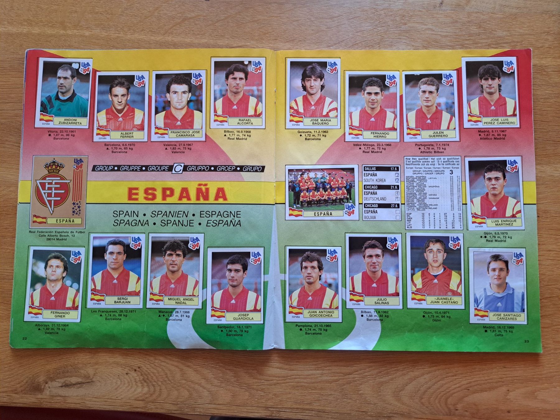 Panini Alben: PANINI USA 94 Wold Cup komplett – Gebraucht aus Speicherschwendi von terion 6
