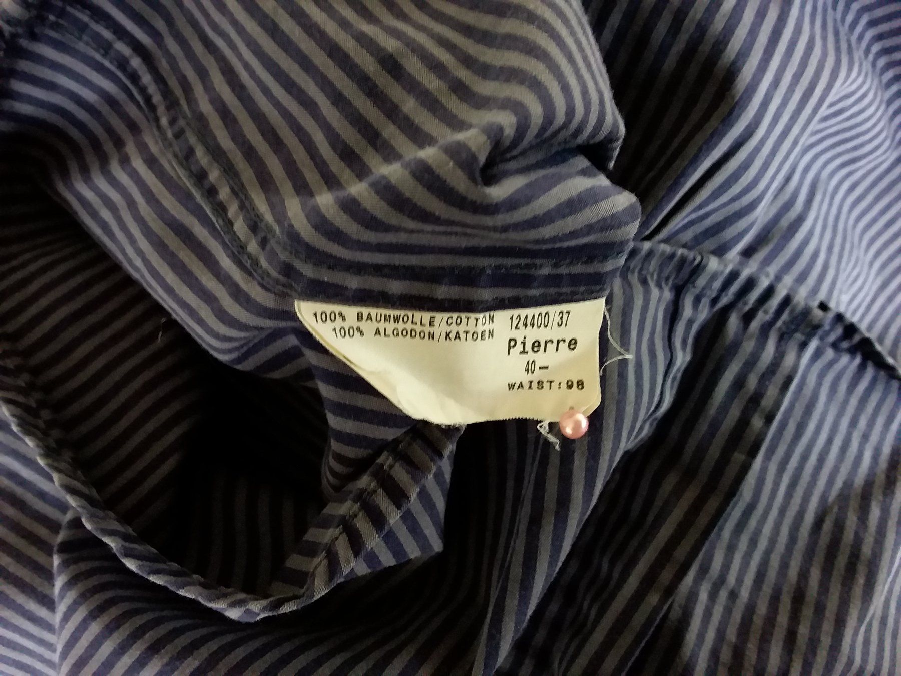 Joop Camicie: JOOP Hemd "Pierre" slim fit, Gr 40  BLAU – Usato da Immensee venduto da Btrutmann 3