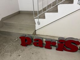 LeuchtBuchstaben  Buchstaben Paris Lieferung Gratis