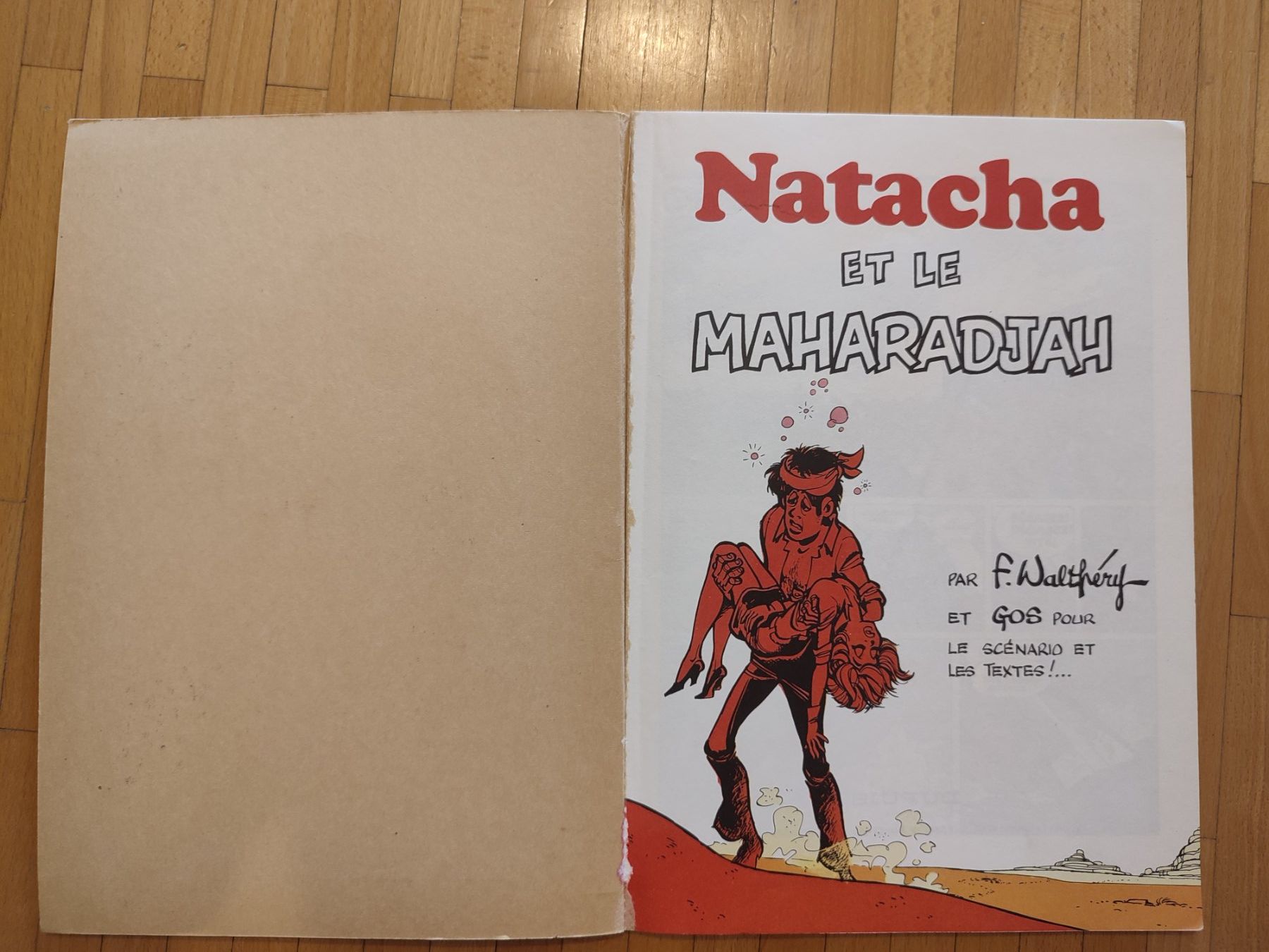 Fumetti: Natacha et le maharadja N°2 -  EO 1972 – Usato da Bougy-Villars venduto da Vogue 1