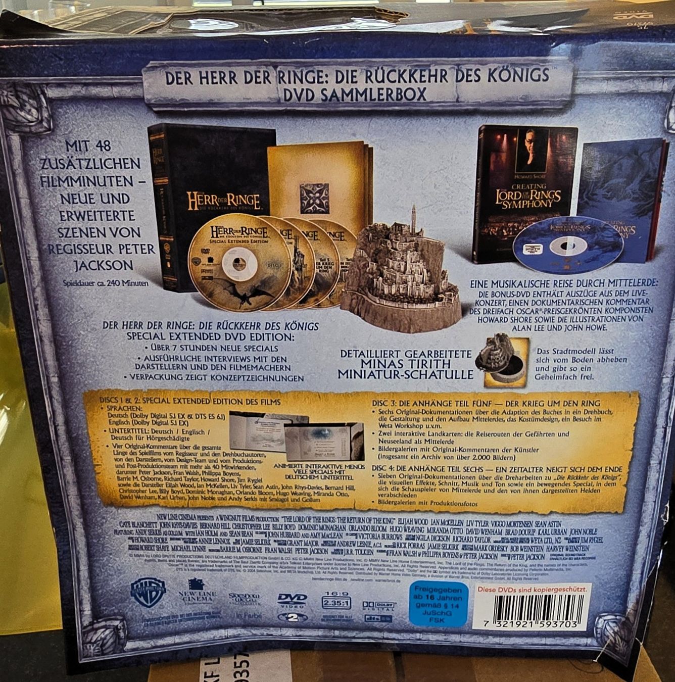 Alle DVDs: Herr der Ringe DVD-Sammlerbox - Limited Edition! – Neu und originalverpackt aus Winterthur von Versus0 2