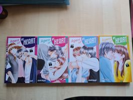 Manga Agent of My Heart band 1-4 Komplet
