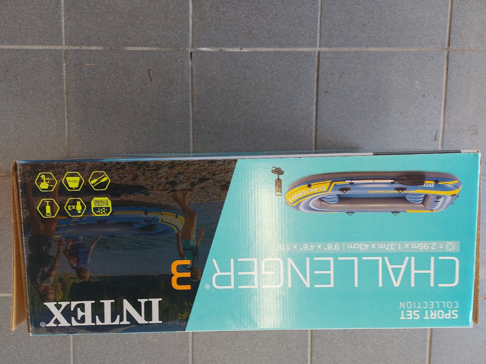Barche: Intex Challenger 3 Boat Set - Ready for Adventure! – Nuovo (secondo la descrizione) da Zürich venduto da ari_wrn8 1