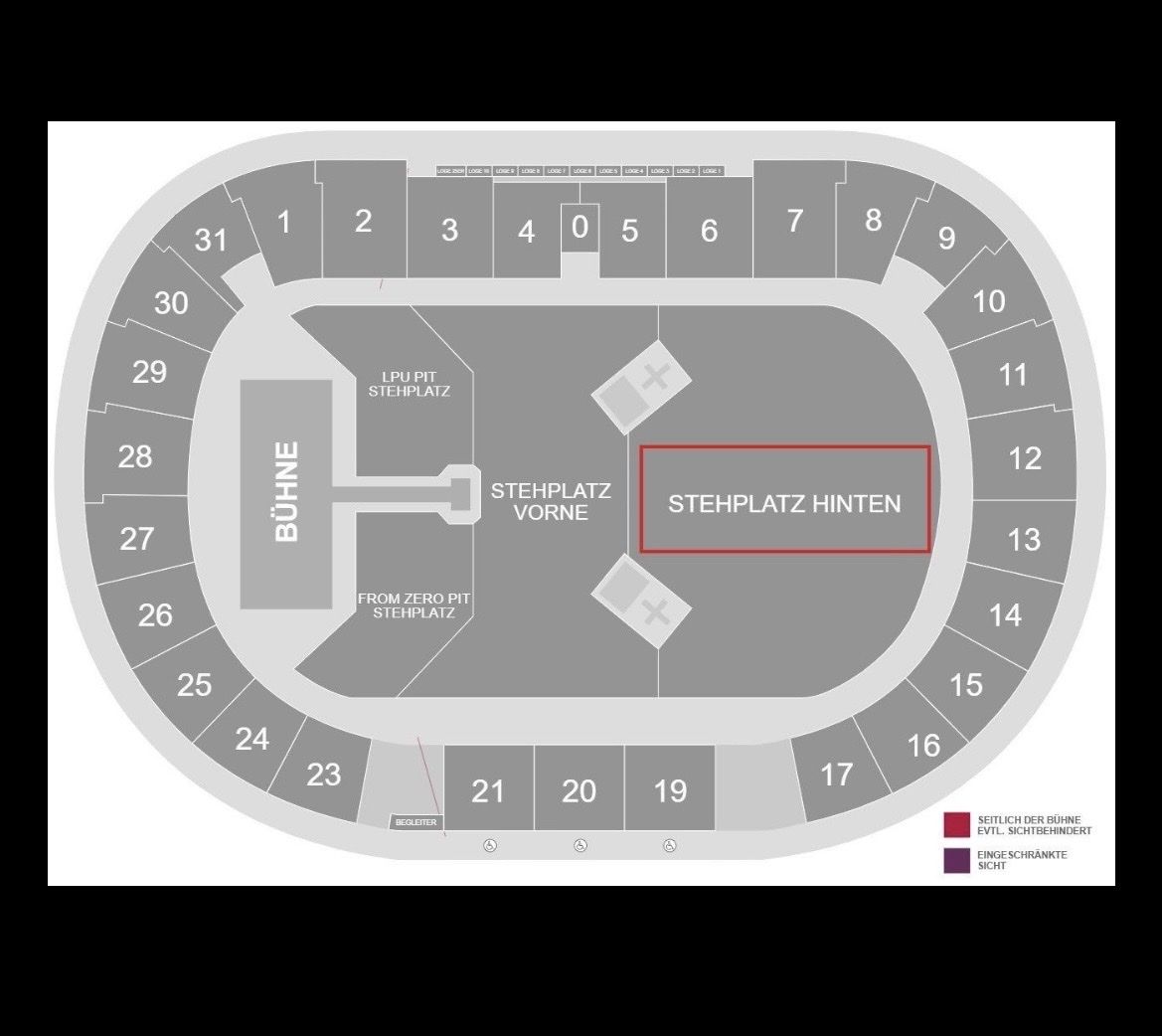 Biglietti: Linkin Park Stehplatzticket, 30. Juni Letzigrund Stadion – Nuovo e nell'imballaggio originale da Bern venduto da Enton2019 1