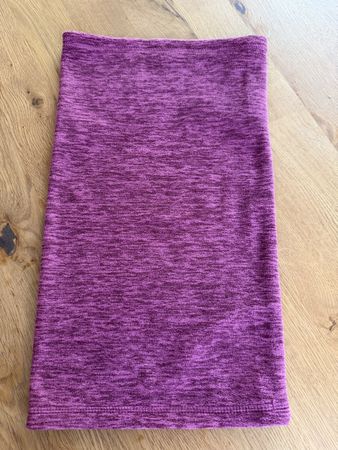 Schlauchschal Fleece meliert lila