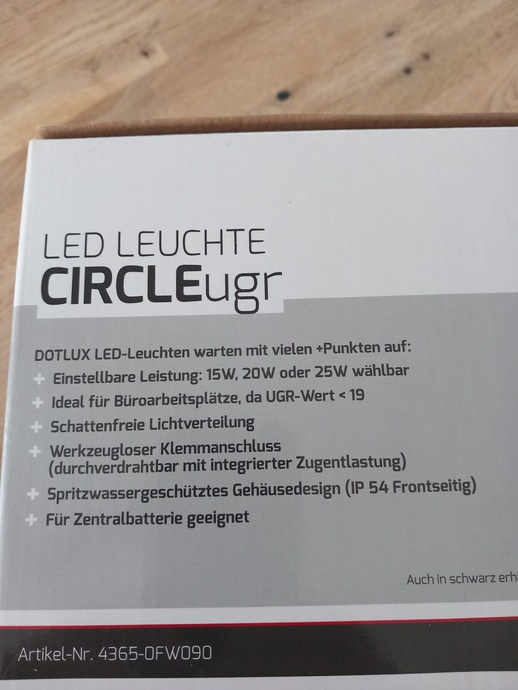 Lampade: LED Leuchte 15/20/25W – Nuovo e nell'imballaggio originale da Thun venduto da Beroshop 4