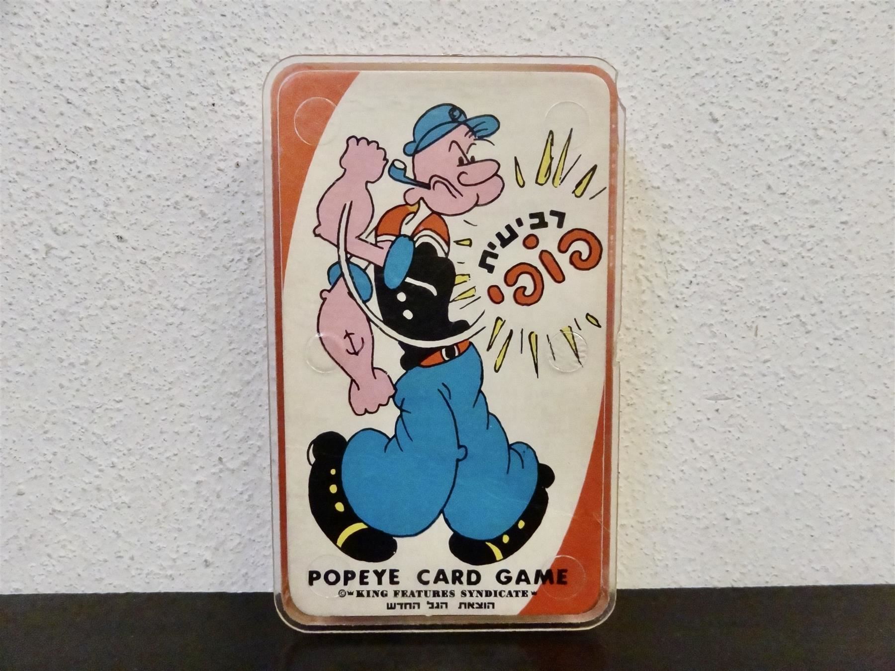 Giochi: schönes altes Quartett POPEYE – Usato da Kerzers venduto da wisaundso