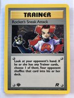 Rocket's Sneak Attack 1st (rare) Team Rocket - NM - ab 1.-