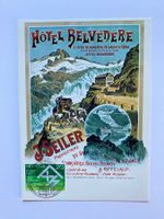 Plakat für Grand Hotel Belvédère, Seiler Hotel 1905 (Repro.)
