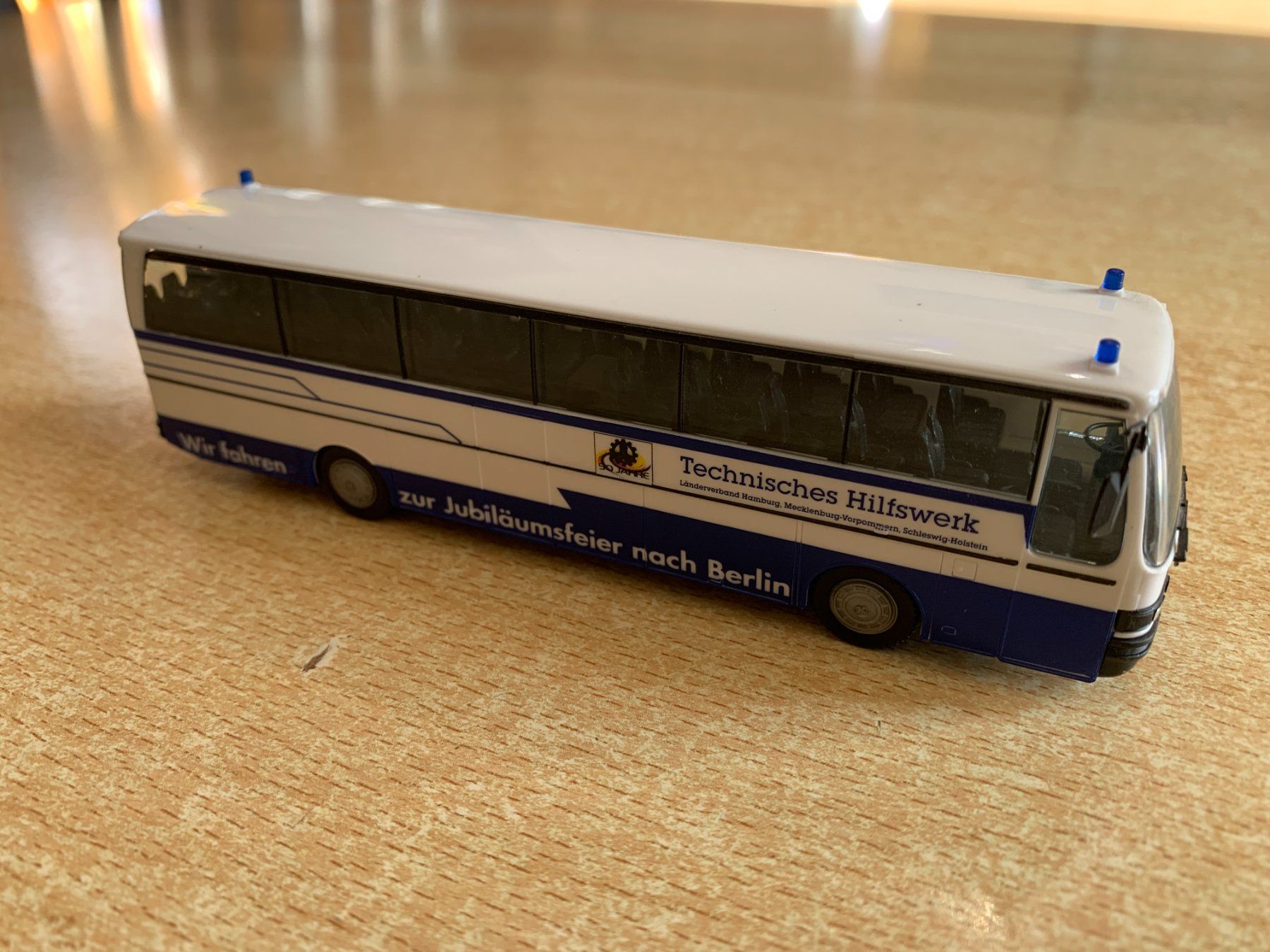 Modellini di ferrovie: Setra "THW Technisches Hilfswerk" – Usato da Flums venduto da finn1975 1
