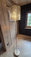 Stehlampe goldfarben, guter Zustand