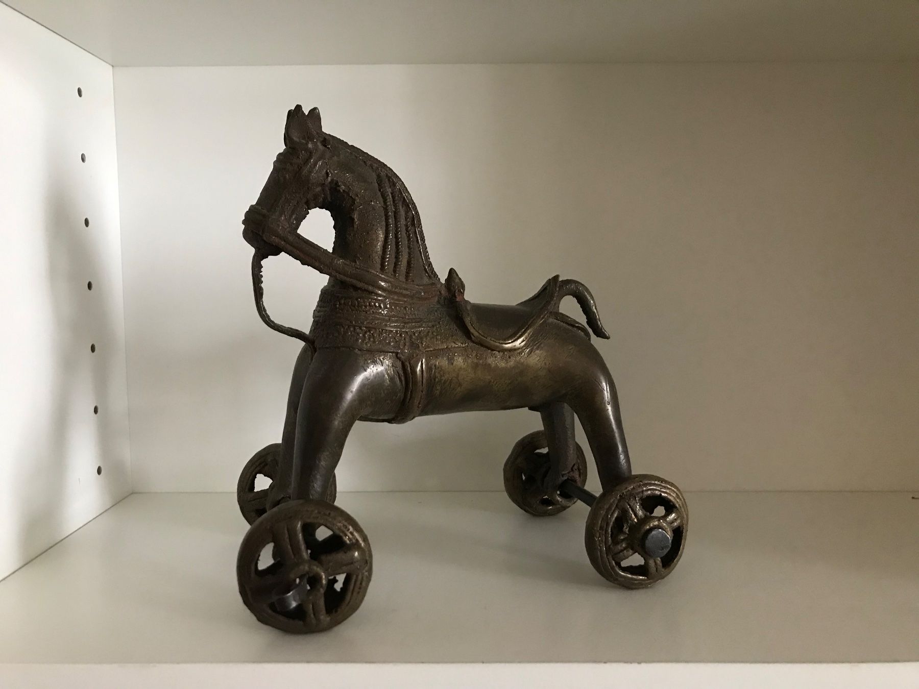 Statuette: Pferdchen auf Rädern – Usato da Rapperswil venduto da peter081