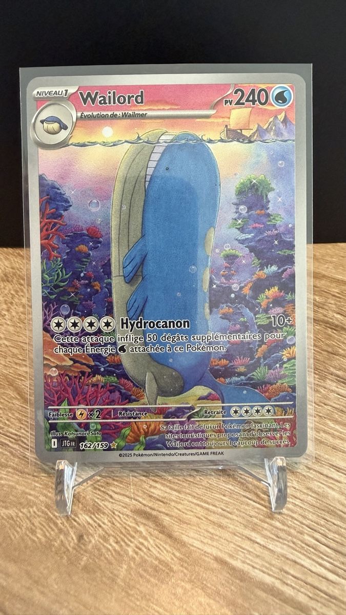 Pokémon Carte collezionabili: Wailord 162/159 – Nuovo (secondo la descrizione) da Boudry venduto da Poketo17