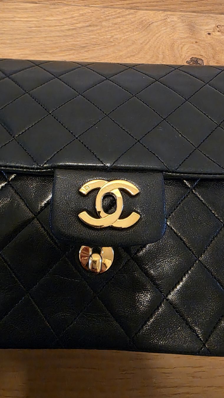 Chanel Borse da donna: Chanel Classic Medium Flap Lammleder – Usato da Obergerlafingen venduto da Nismo08 5