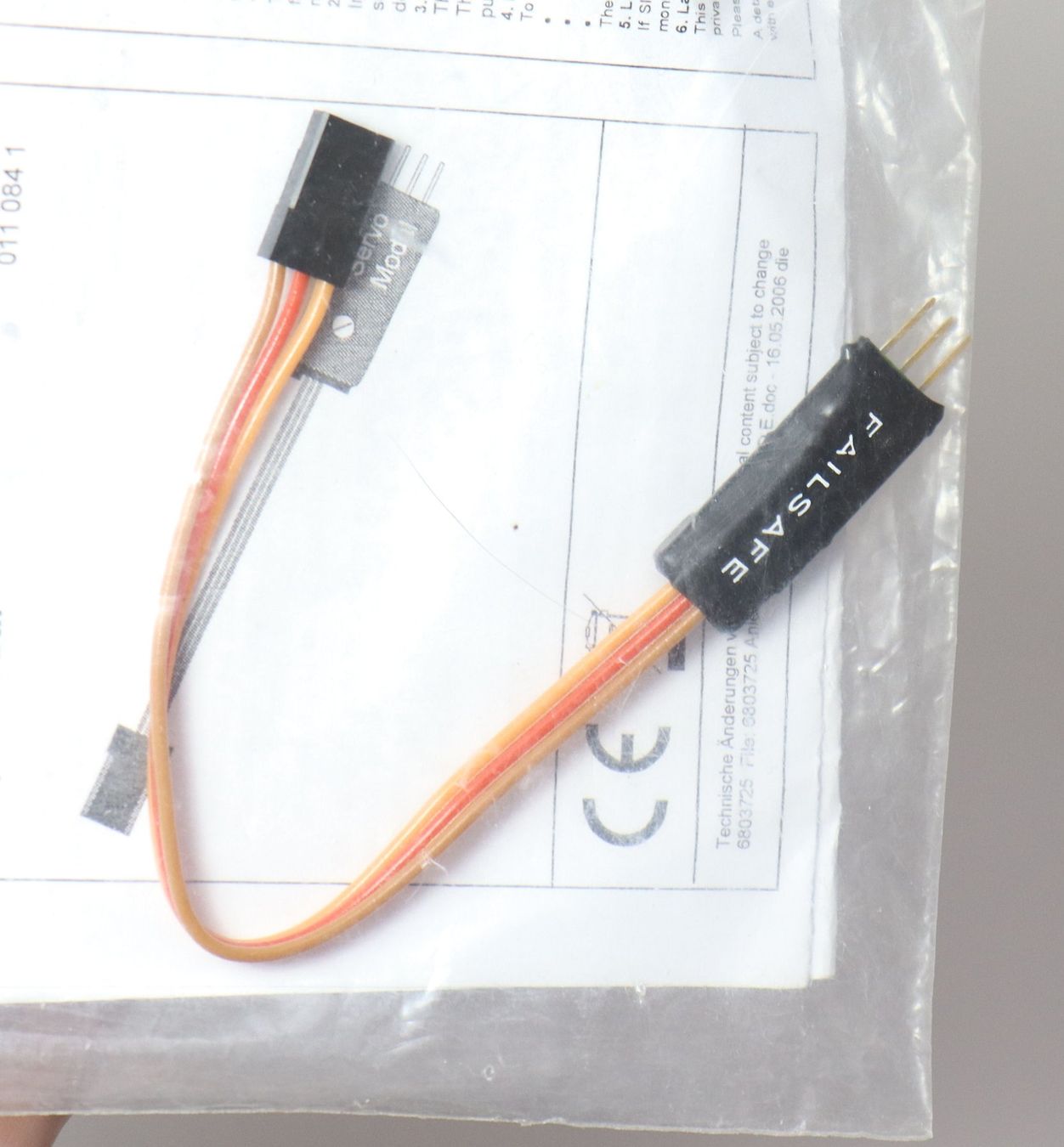 Simprop Modellismo RC: Simprop Servo Failsafe Modul 011 082 5 – Nuovo e nell'imballaggio originale da Frick venduto da volvo850driver 1