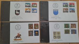26 Pro Patria Ersttagsbriefe (FDC) ab 1978 bis 1997