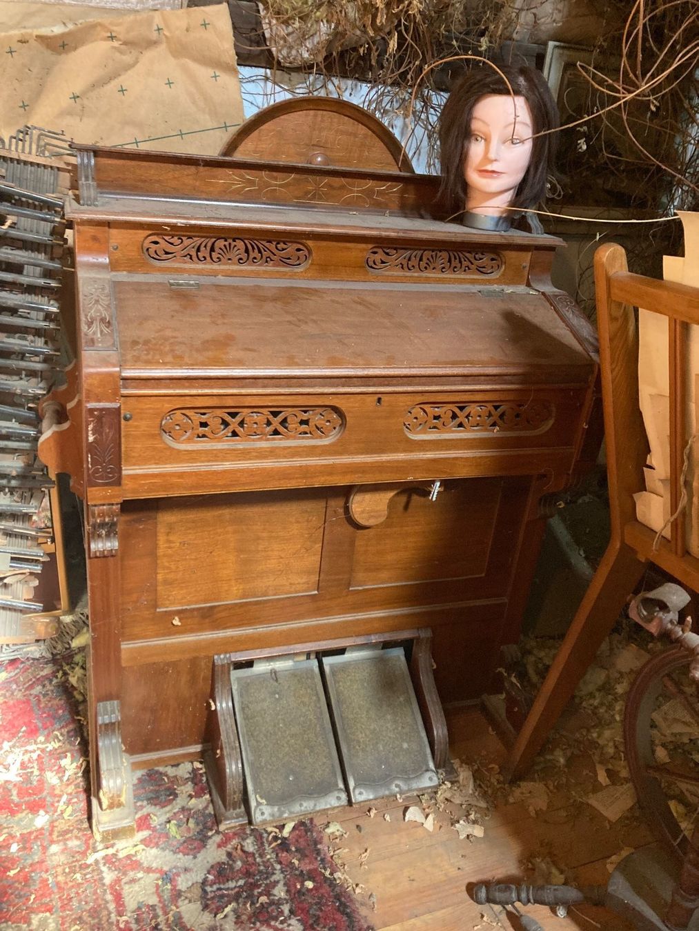 Musikinstrumente: Harmonium ancien Orgue antik Organ – Gebraucht aus St-Cierges von LeRegain 1