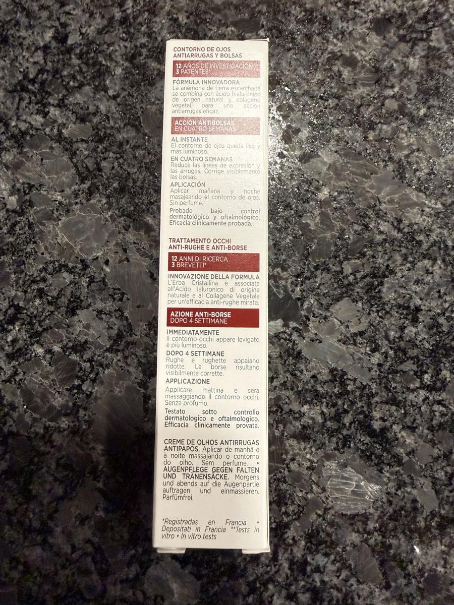 Yves Rocher Cura del viso: Yves Rocher Augencrème – Nuovo e nell'imballaggio originale da Unterlangenegg venduto da shakeschessi01 1