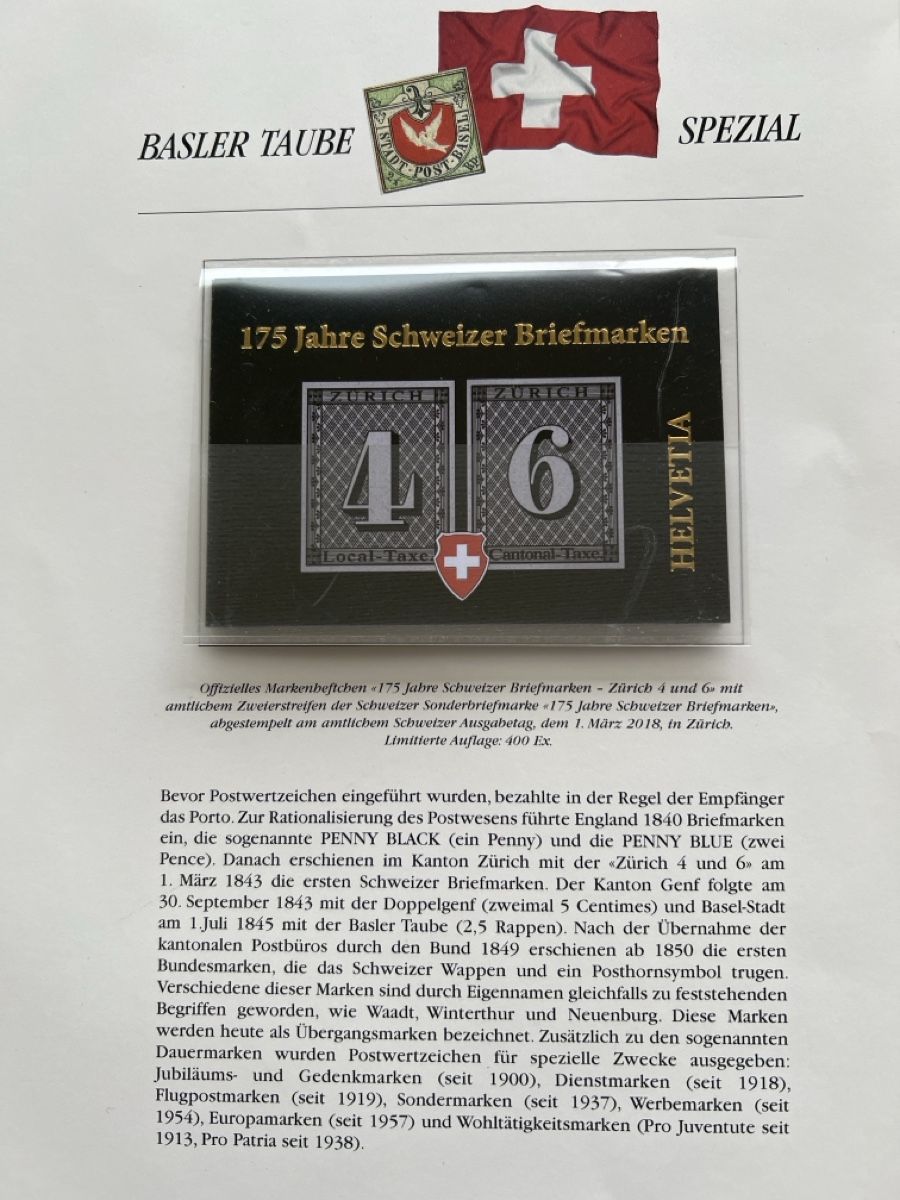 Tutti i francobolli: 175J CH-Briefmarken – Usato da Glattbrugg venduto da Artos67