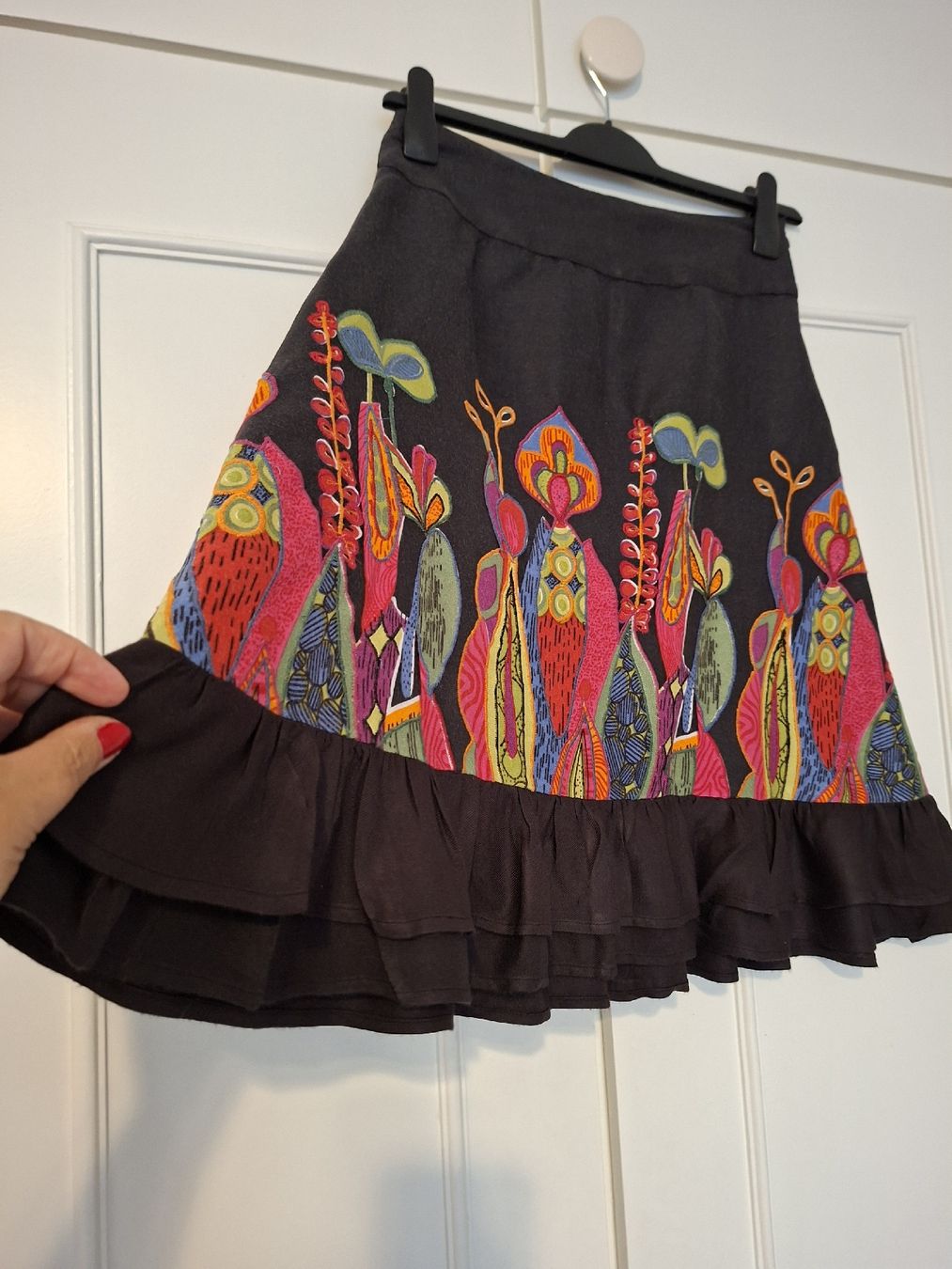 Desigual Röcke: Jupe Desigual bohème brodée multicolore – Gebraucht aus Lutry von Sim_Sta 5