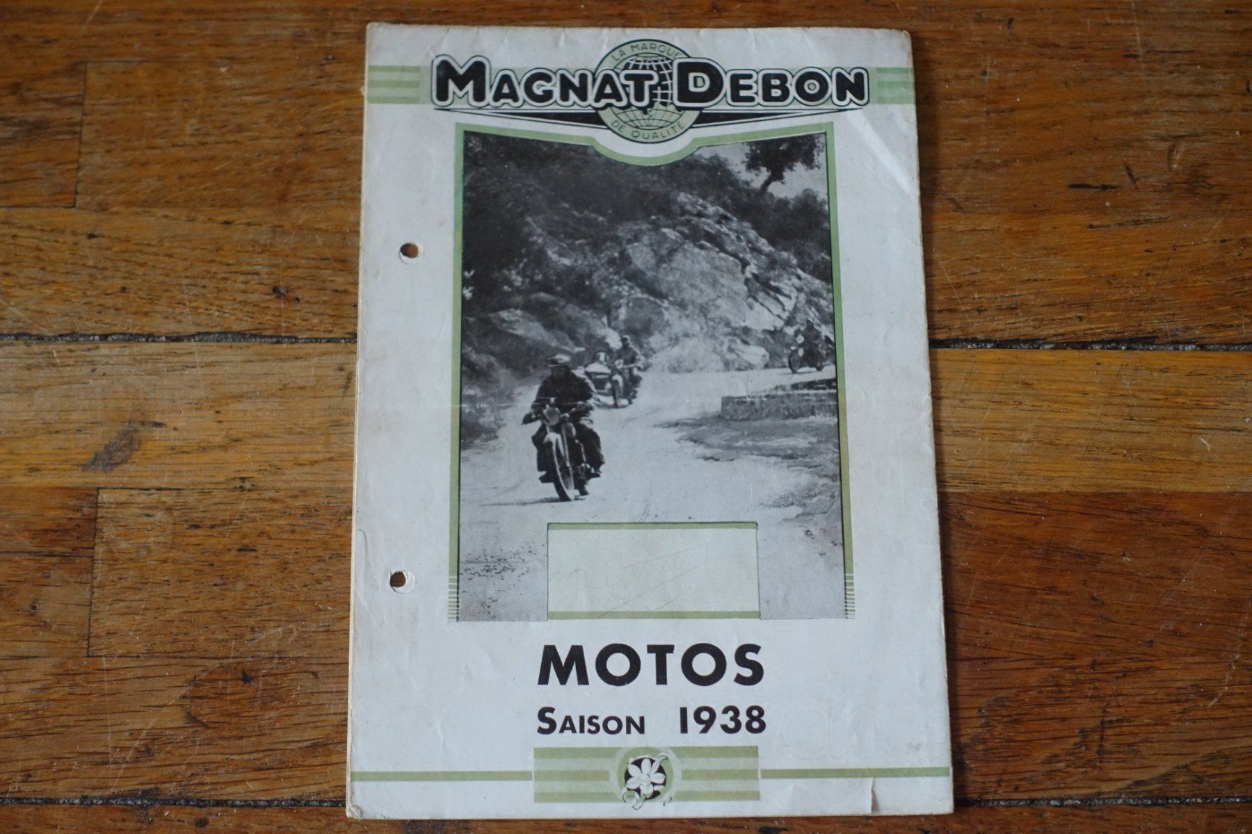 Sonstiges zum Sammeln & Seltenes: MOTO  MAGNAT  DEBON  1938  BROCHURE  OLDTIMER – Gebraucht aus Bellevue von