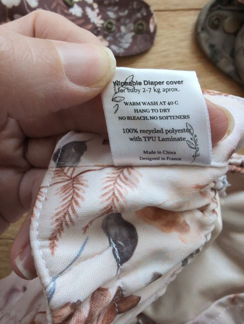Windeleimer & Windeln: StoffWindel Set newborn Elskbar / heritage hug / avo&cado – Gebraucht aus Bern von JennisJungle 5