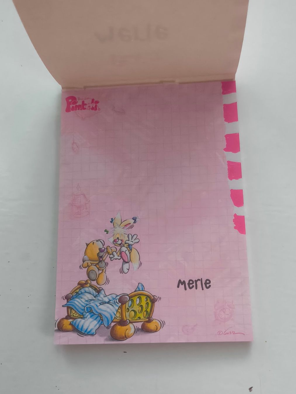 Carta: Diddl Blatt A6 Nr. Pimboli Nr. 22 - "Merle" – Usato da Hitzkirch venduto da DeeJay2091