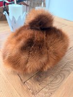 Wintermütze Echtfell Fuchs braun