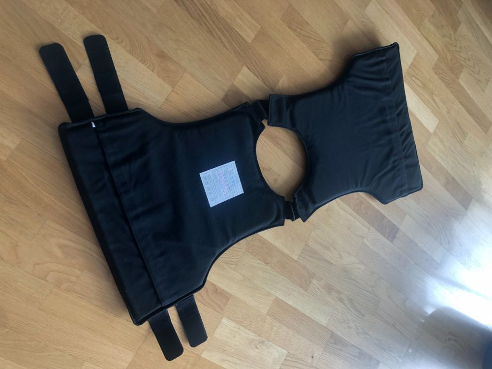 DimyFew Karate Brustschutz - Bauch & Rippenschutz Für Kampfsport, 50x57cm