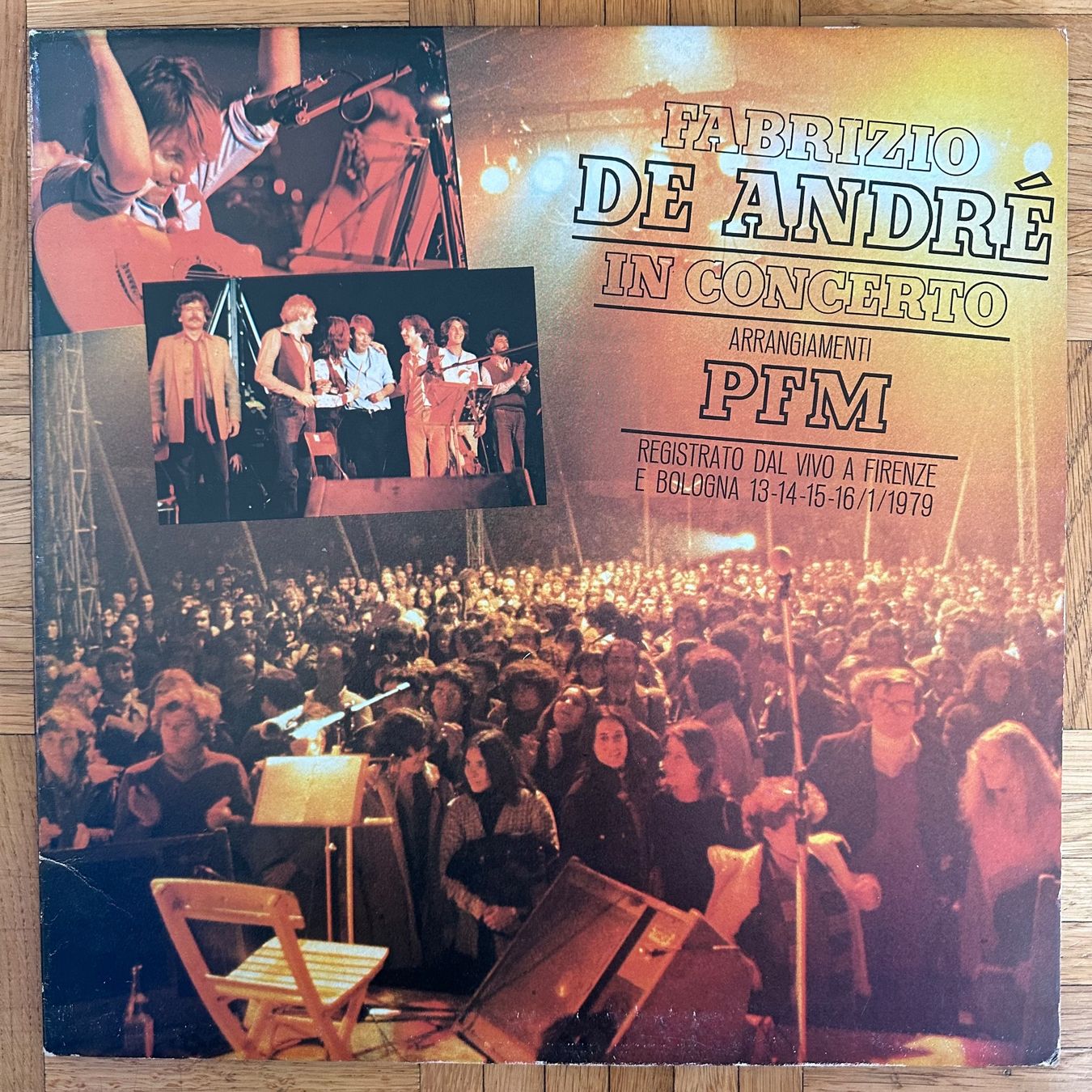 Dischi in vinile: LP - Fabrizio De André - Fabrizio De André In Concerto – Usato da Breganzona venduto da Onairda75