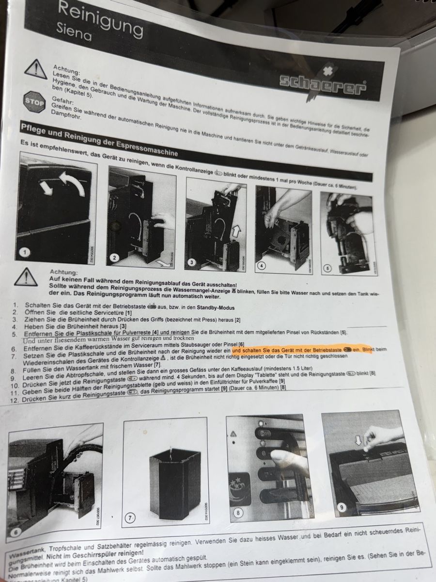 Schaerer Macchine per caffè & Macchine per espresso: Machine à café automatique Schaerer Siena, argentée – Usato da Brügg BE venduto da Goob 8