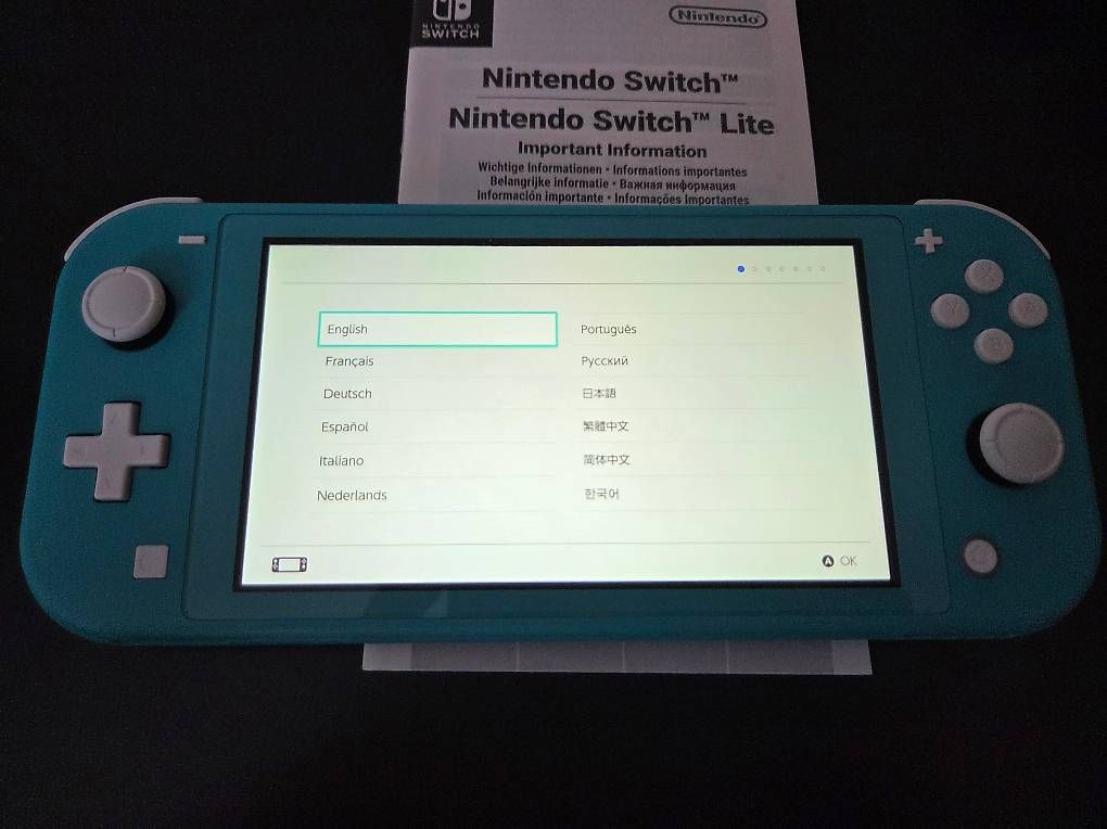Nintendo Consoles: Nintendo Switch Lite - Türkis mit Reisecover – D'occasion à Vilters par oOLinkOo 2