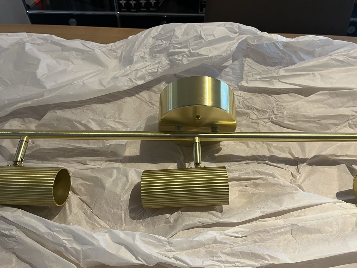 Lampen: Lampe Messing – Neu (gemäss Beschreibung) aus Auenstein von Ziogenes 5