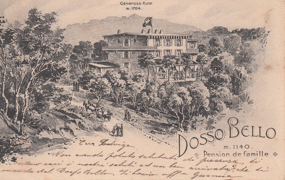 ak-albergo-dosso-bello-monte-generoso-1903-rarit-gebraucht-in