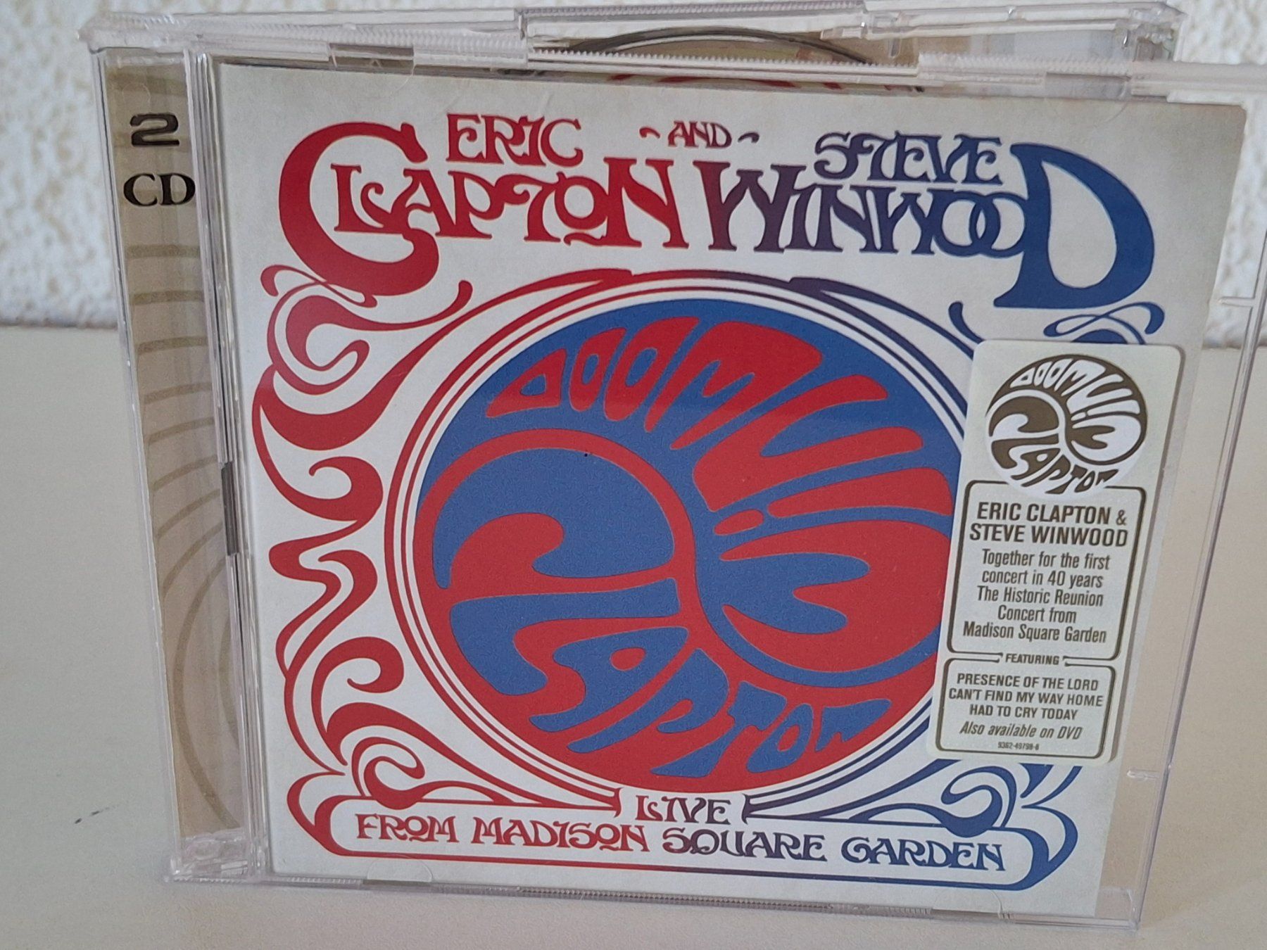 CD: 2CD Eric Clapton & Steve Winwood -  Live from Madison – Usato da Aarberg venduto da Jackup1
