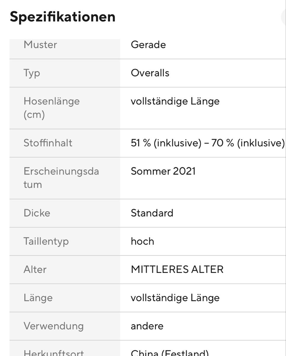 Tute: Sommerlicher, blauer Overall mit Federn, Grösse M top! – Nuovo e nell'imballaggio originale da Au ZH venduto da Jaggy4 4