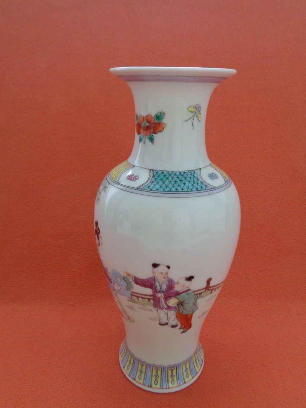 Vasen & Gefässe: Chinesische Vase handbemalt - datiert – Gebraucht aus Chur von omonia 1