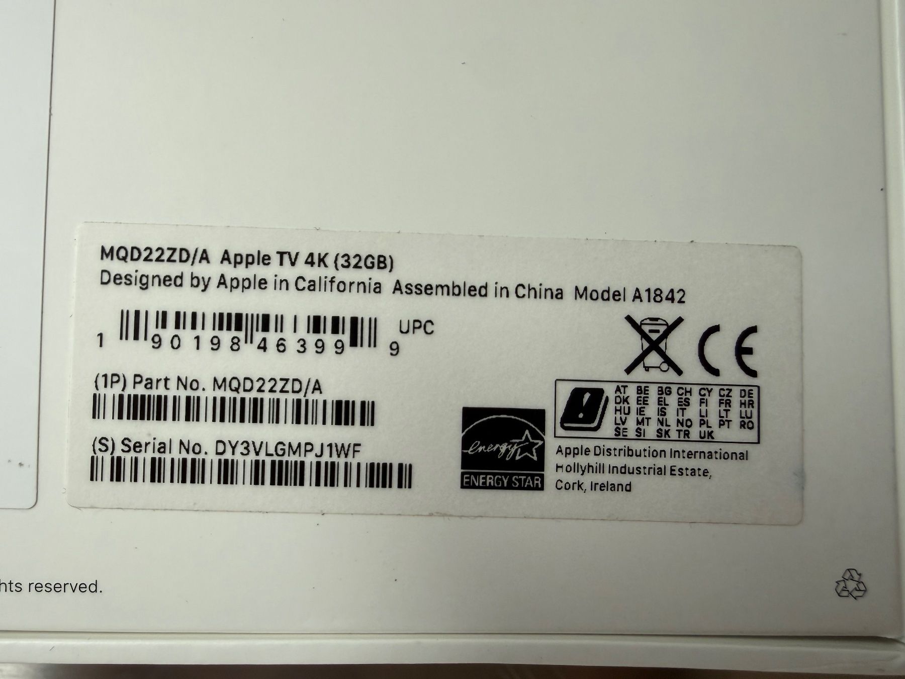 Apple Sistemi audio & multimediali: Apple TV 4K (32GB) – Usato da Bern venduto da Garob 3